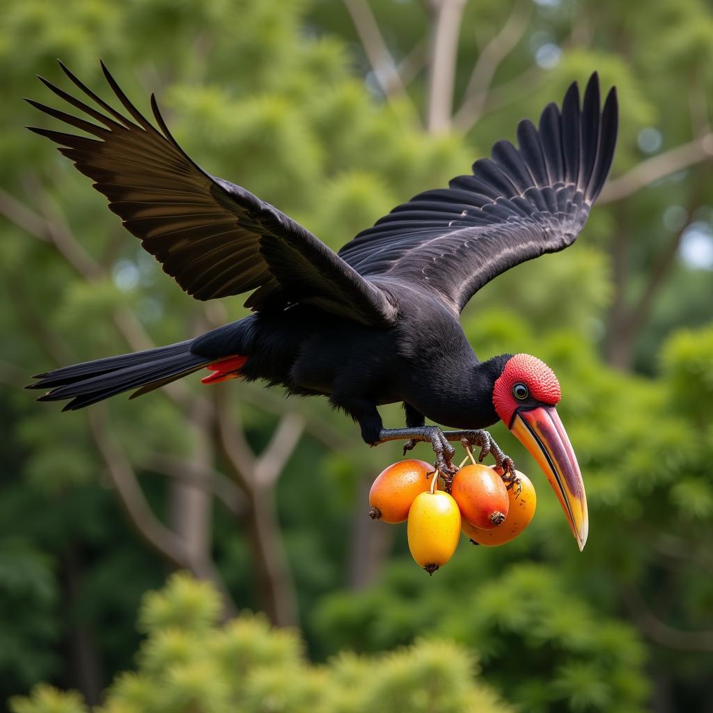 African Hornbill Seed Dispersal