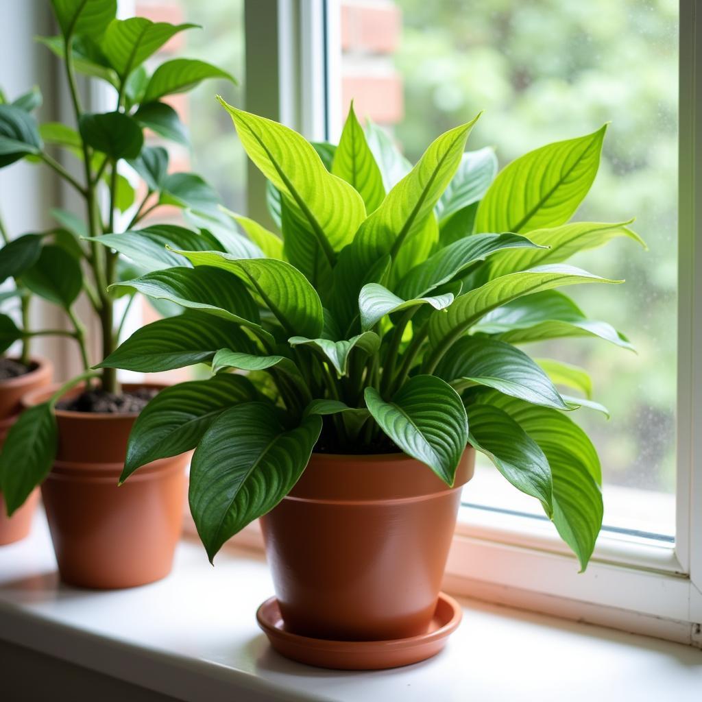 Potted African Hosta Plant