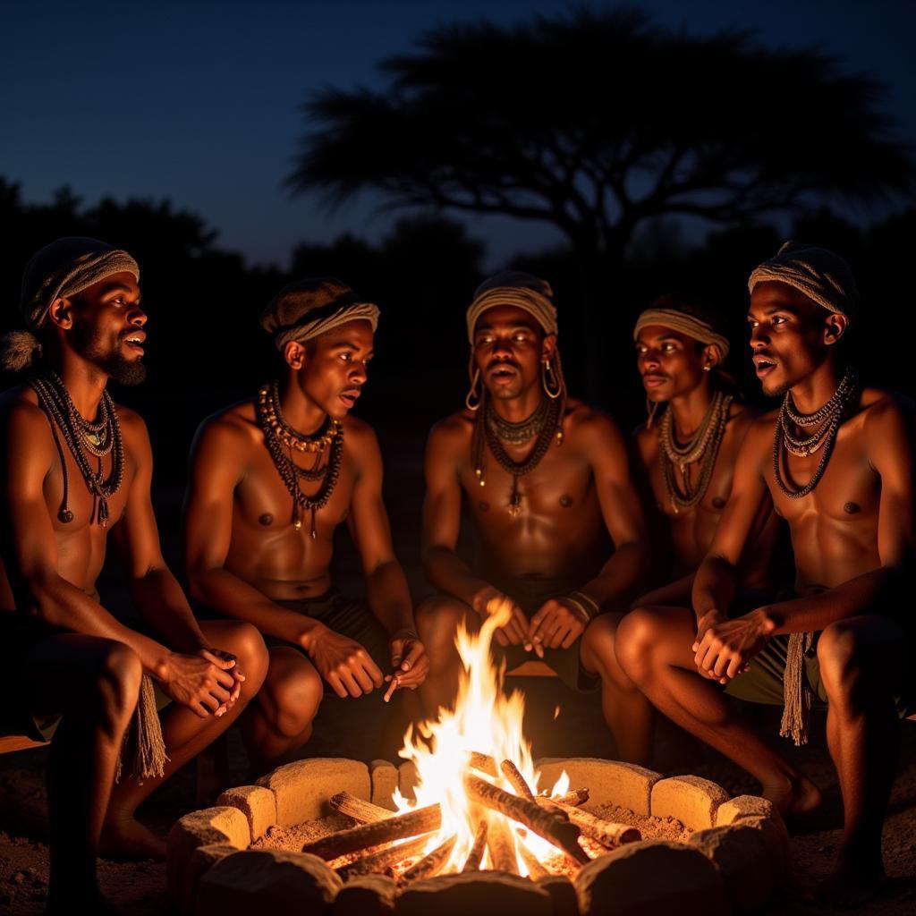 African Hunters Singing