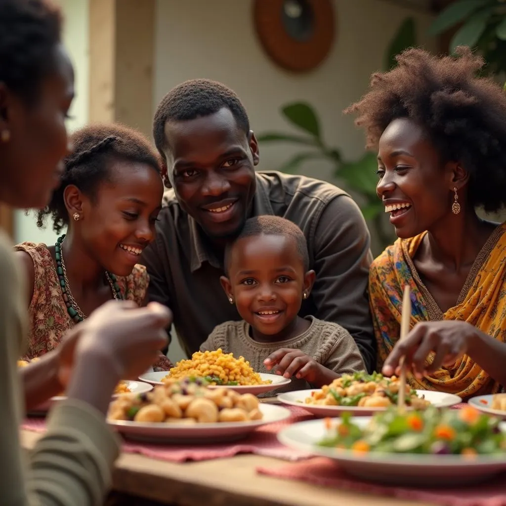 African Husband and Family Unity