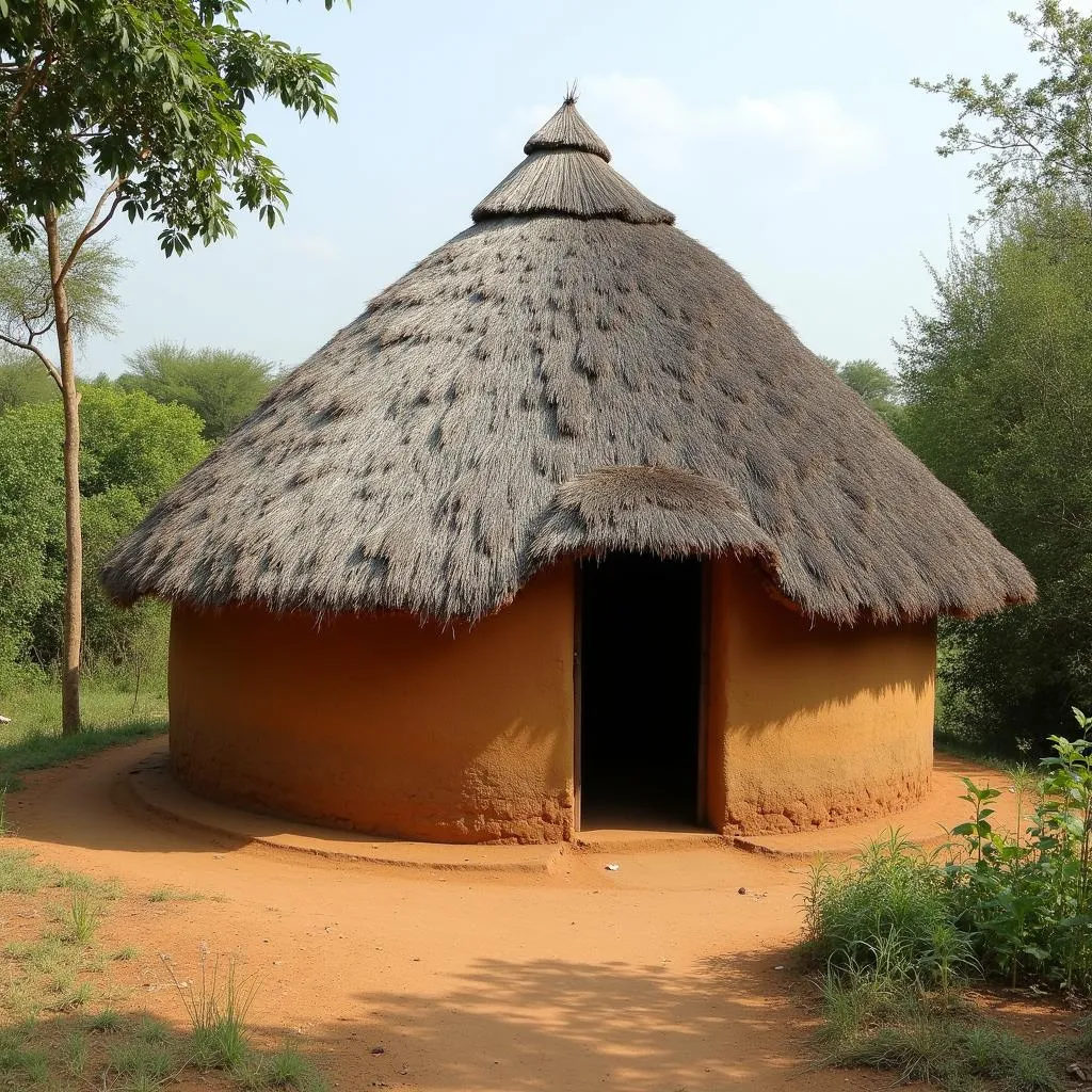 Traditional African Hut