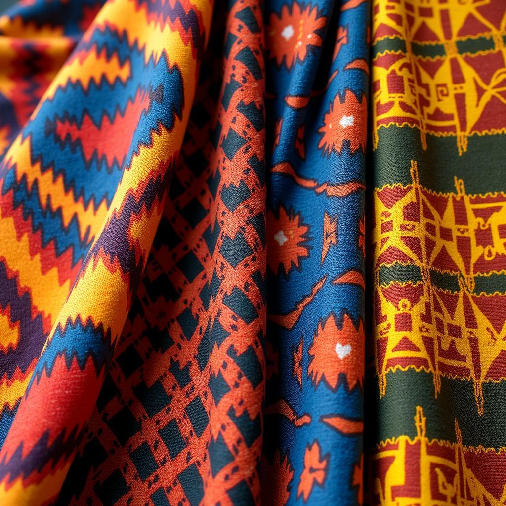 Traditional African Ikat Patterns