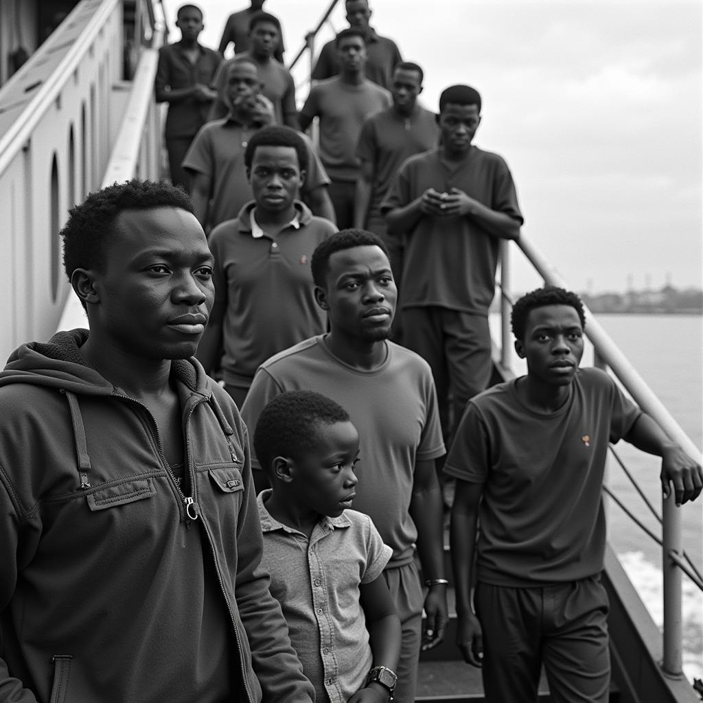 African Immigrants Arriving in UK