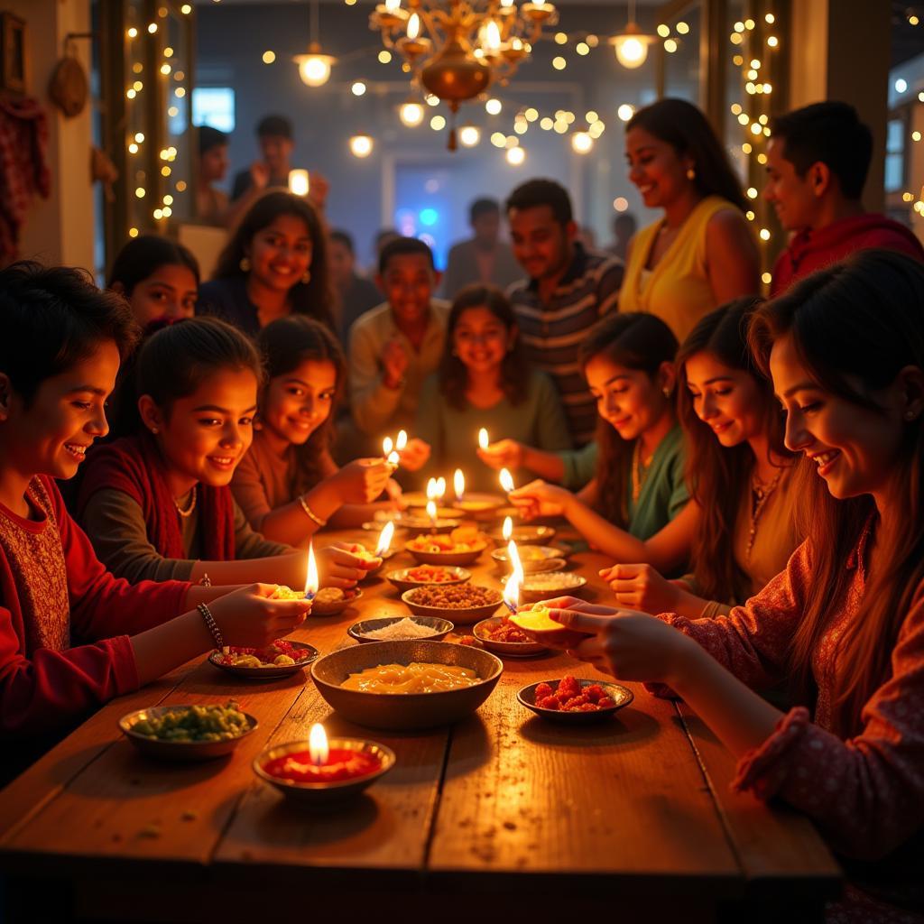 Celebrating Diwali: The Festival of Lights in an African Indian Community