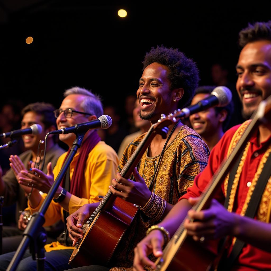 Traditional African Indian Music Performance