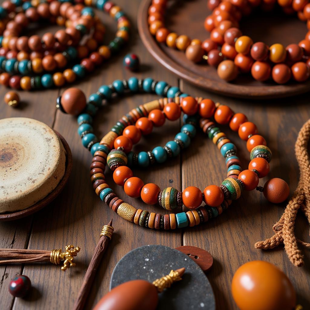 African Inspired Accessories for Boys' Costumes