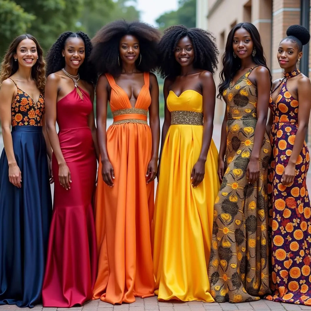 African Inspired Prom Dresses