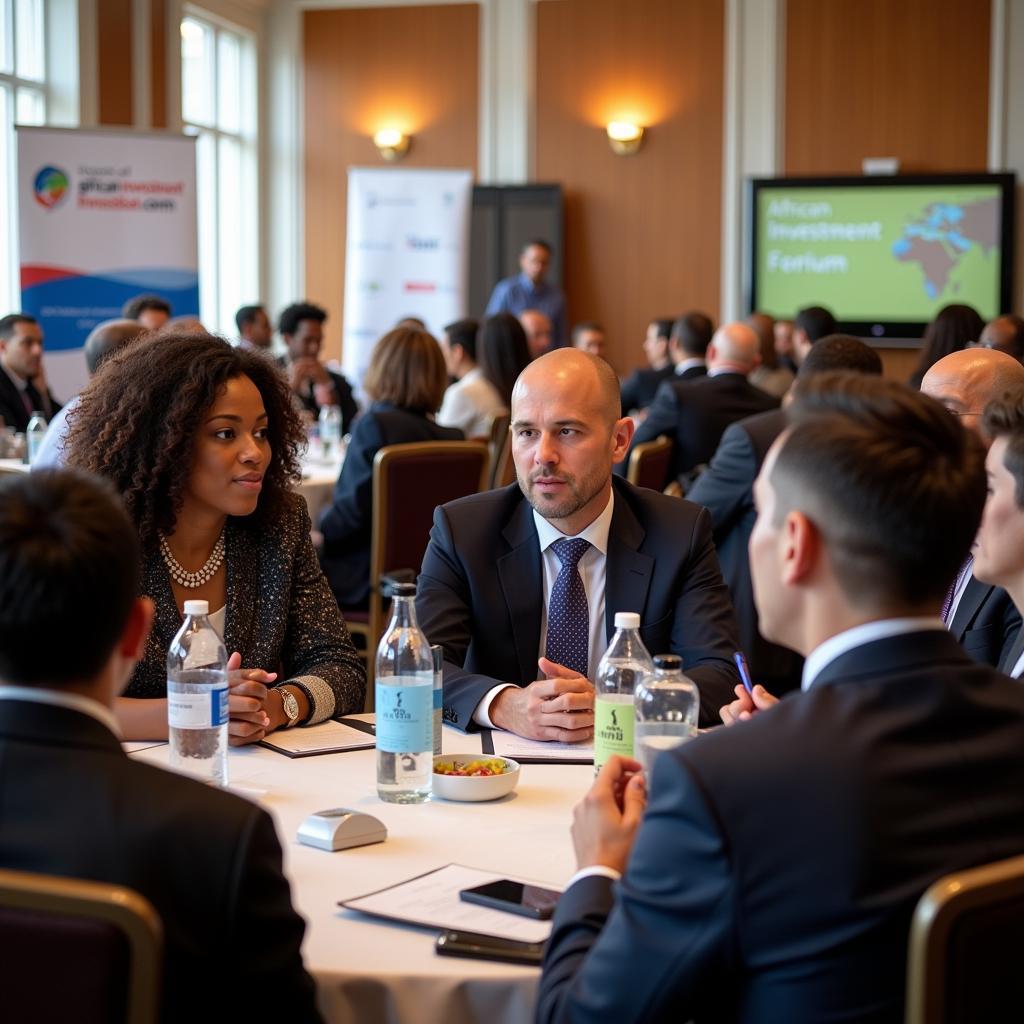 Delegates at the African Investment Forum