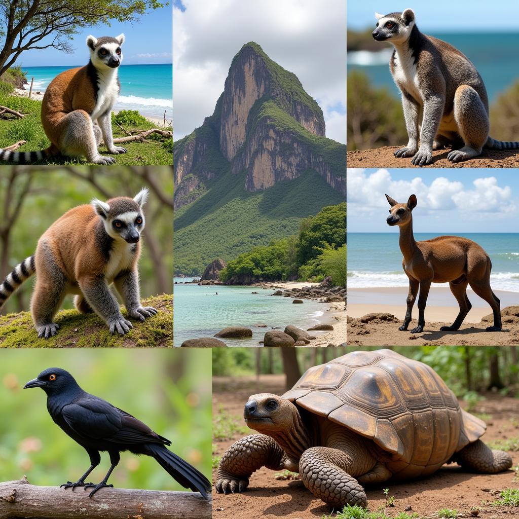 Unique Wildlife of African Island Nations