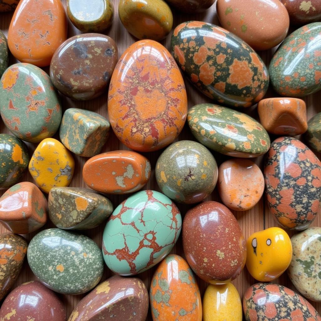 Assortment of African Jasper Stones