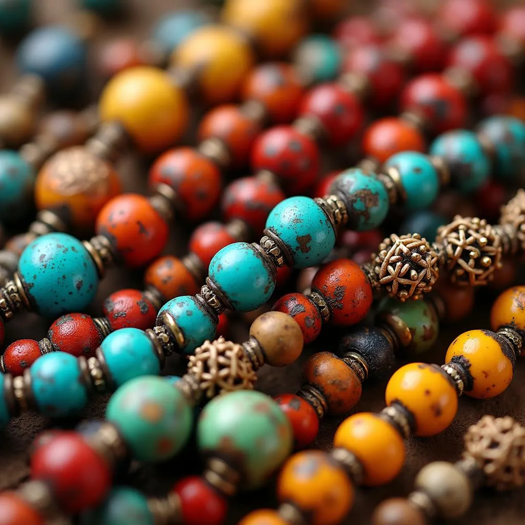 African Jewelry Color Palette