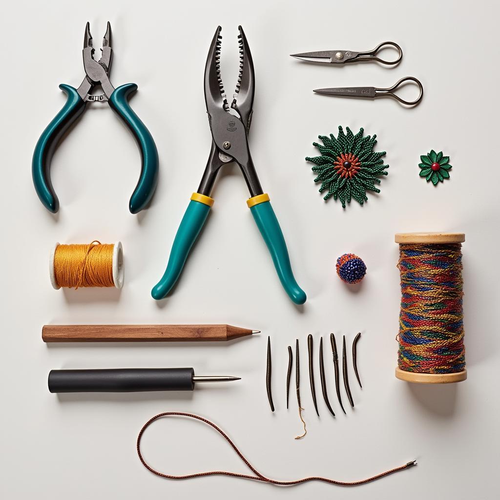 Essential tools for African jewelry making