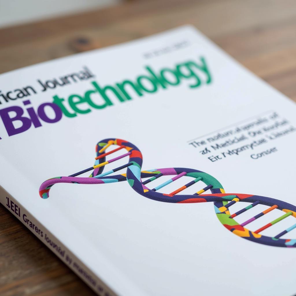 African Journal of Biotechnology Cover Image