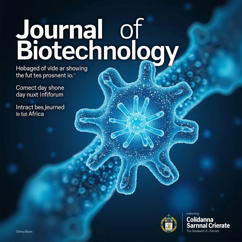 African Journal of Biotechnology cover showcasing future technologies