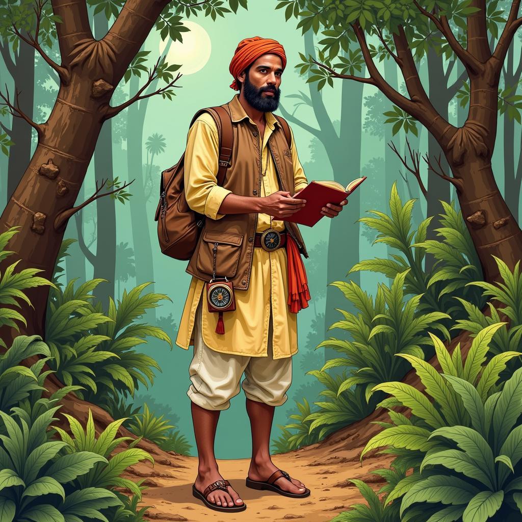 Bengali Explorer in African Jungle