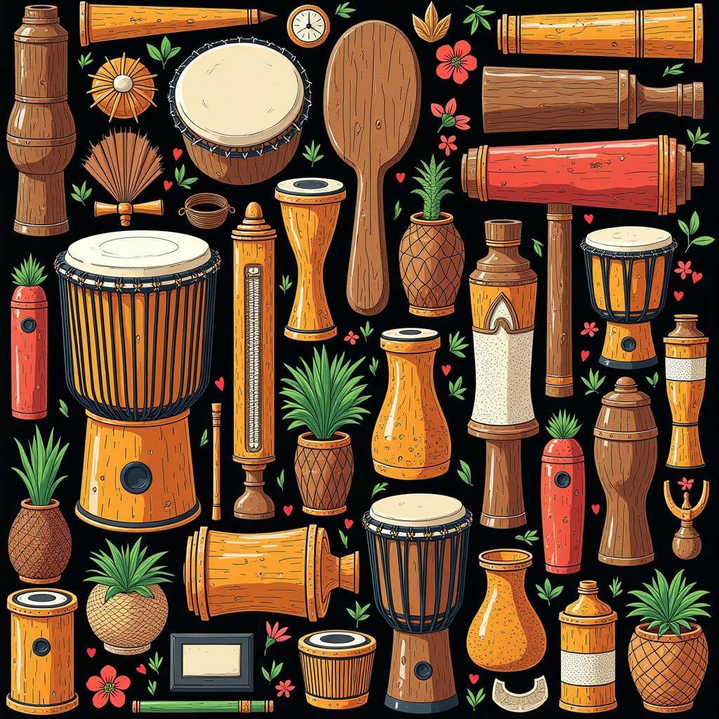 Traditional African Musical Instruments Used in Jungle Dance Music