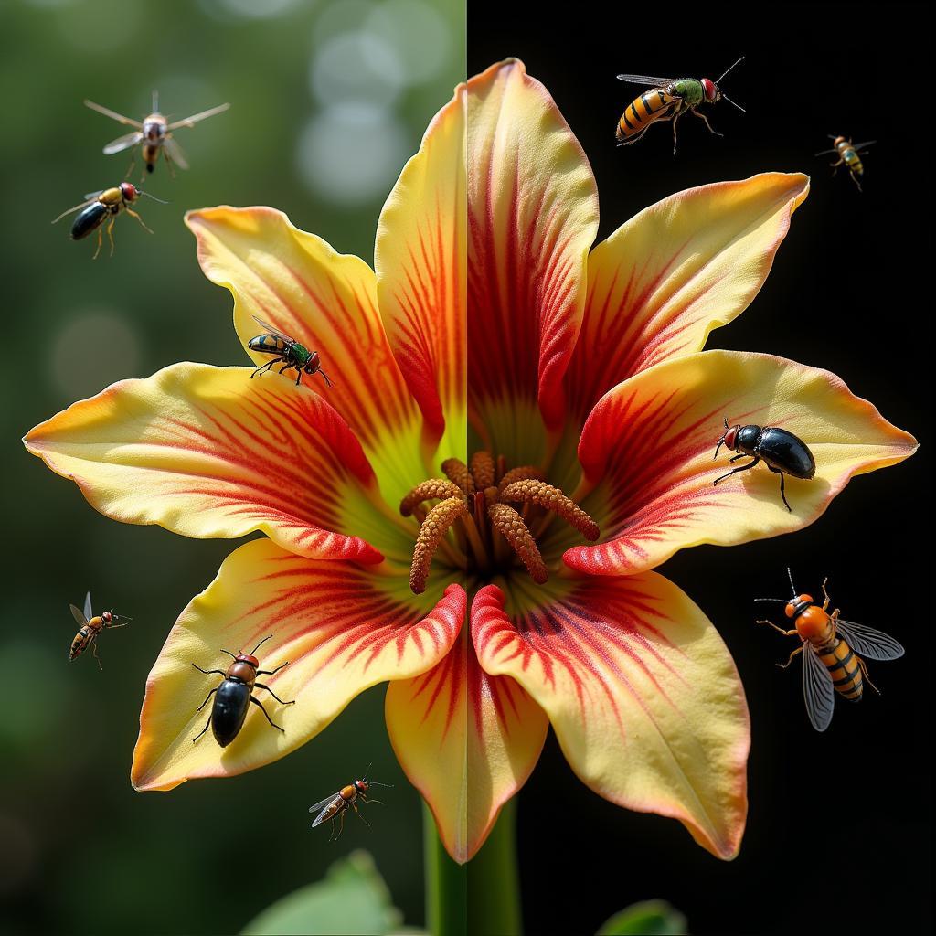 African Jungle Flower Adaptations