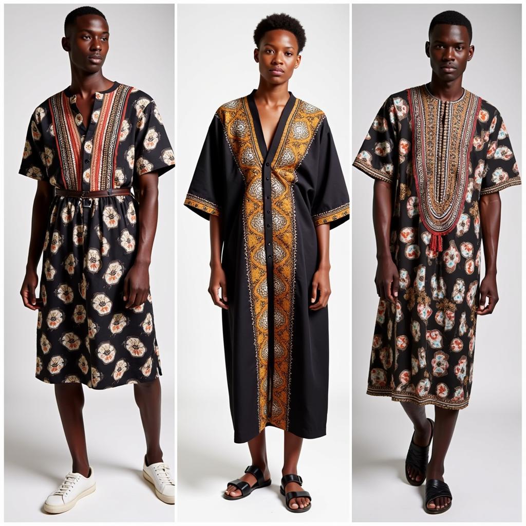 African Kaftan Shirt: Modern Interpretations