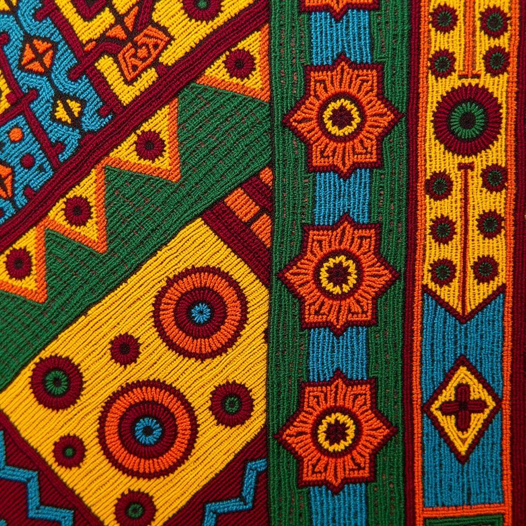 Kente Cloth: A Tapestry of Symbols