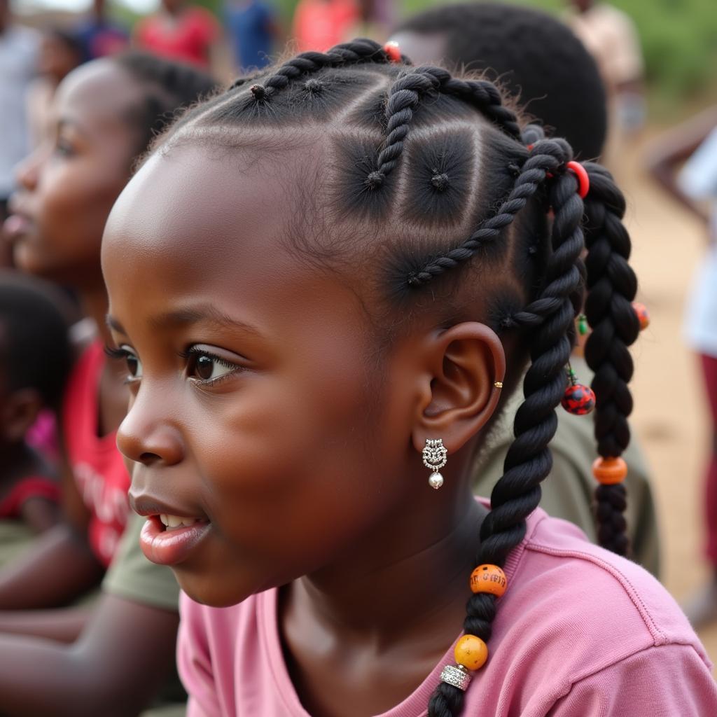 African Kids Braided Hairstyles Cultural Significance