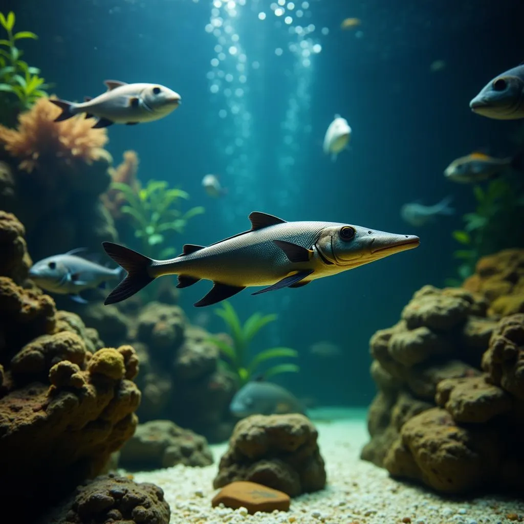 African Knife Fish with Tank Mates