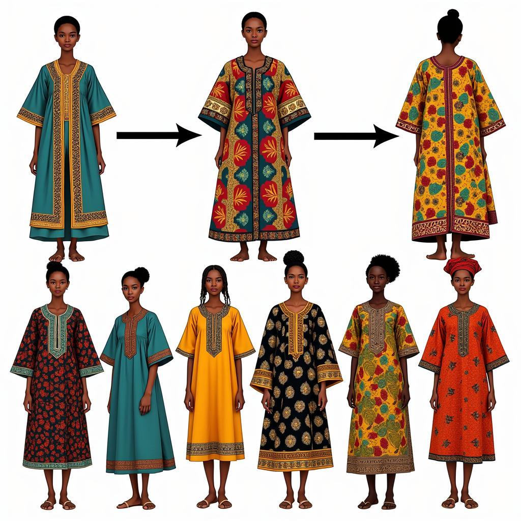 African Kurta Historical Evolution