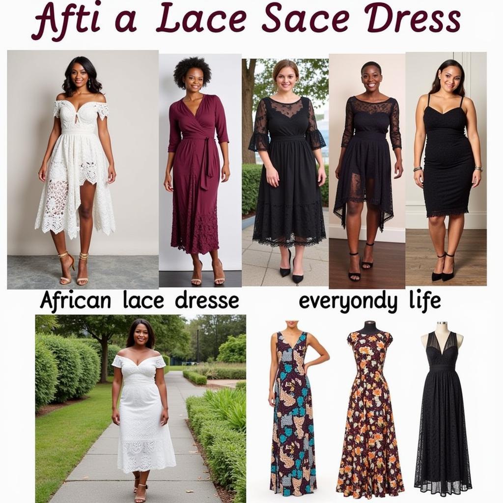 African Lace Dress Styles 2018: Versatility for Every Occasion