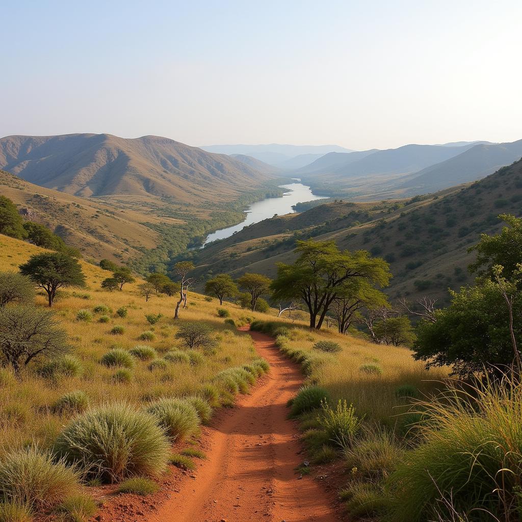 Vast African Landscape