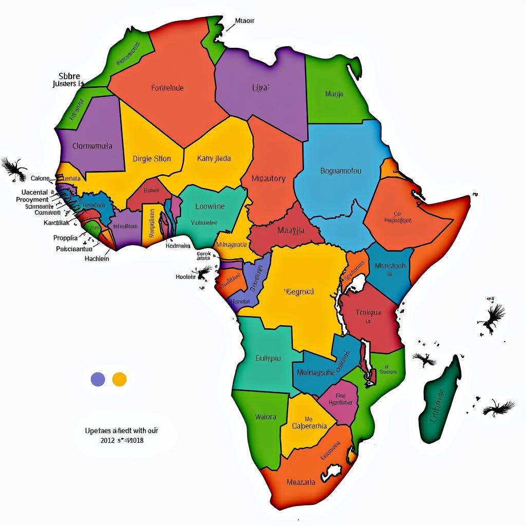 Map of African Languages