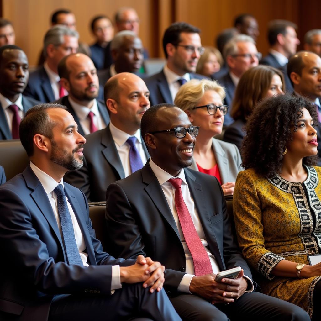 African Leaders at African Development Fund Meeting