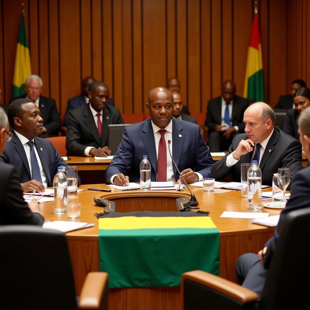 African leaders attending the African Union Summit