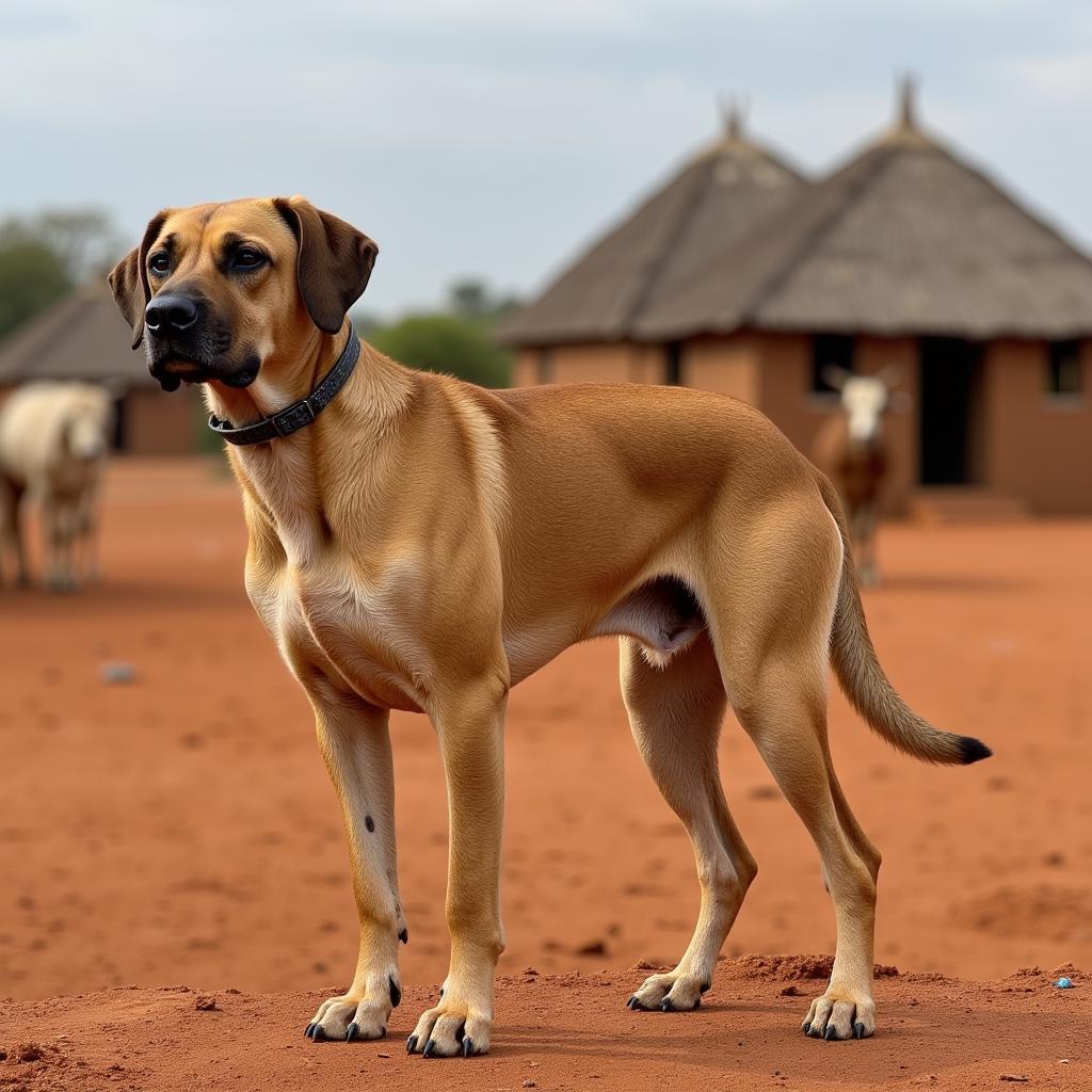 African Lion Hound as a Community Guardian