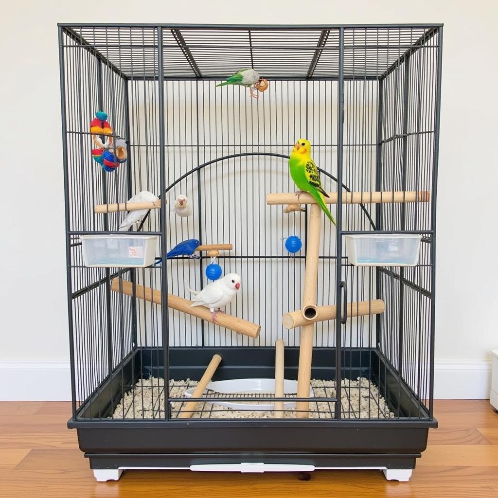 Creating a Stimulating Environment for an African Lovebird