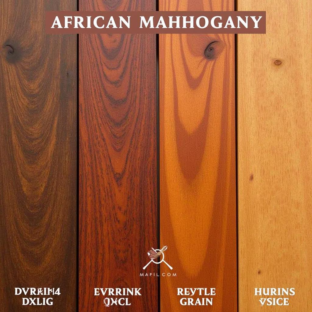 Comparing Different African Mahogany Tree Species