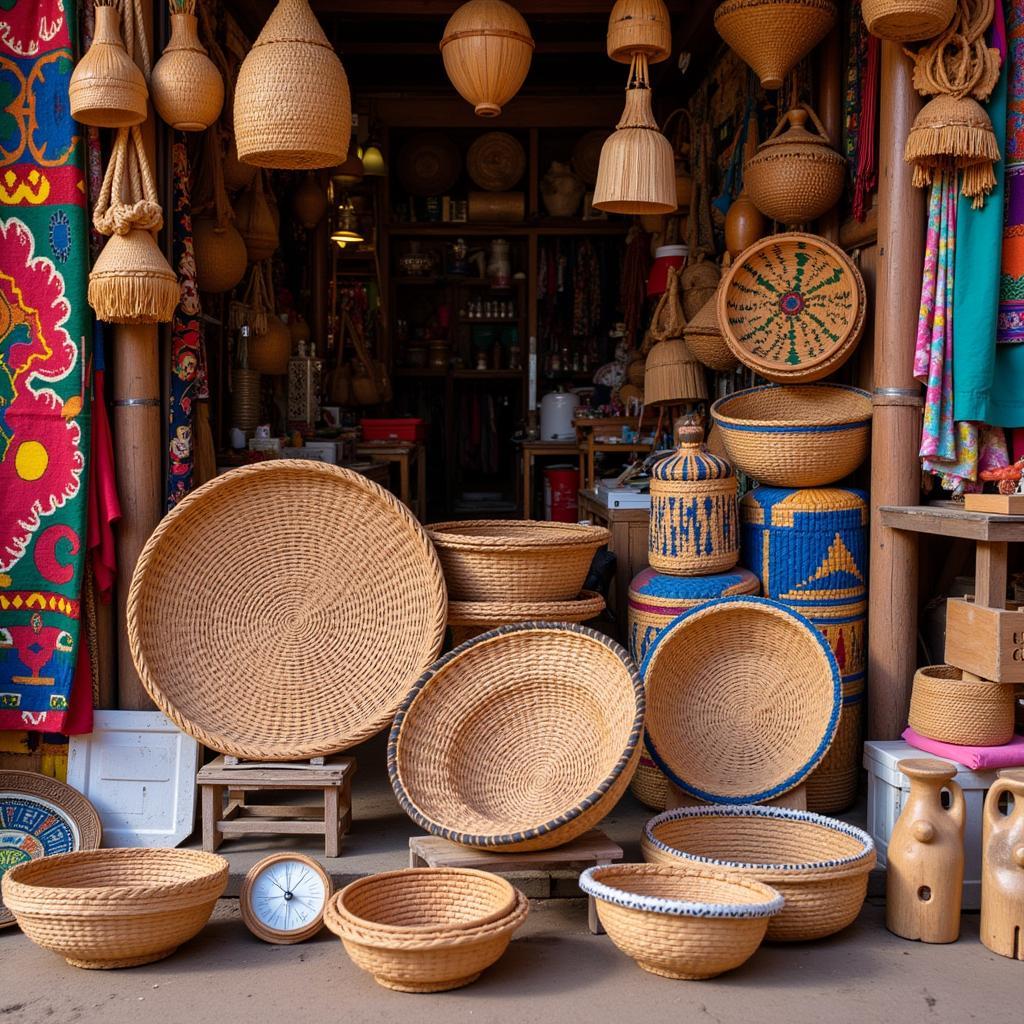 African Market Craftsmanship