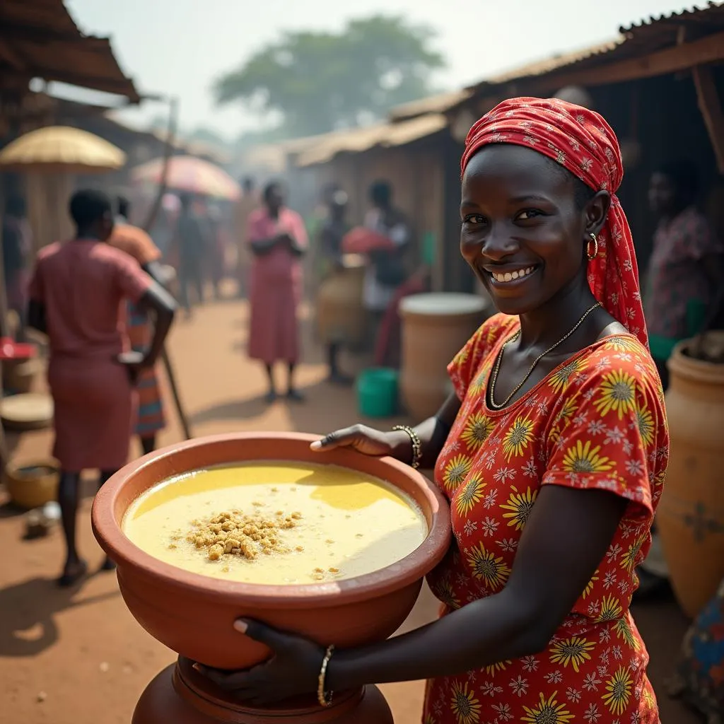 African Market Ginger Drink