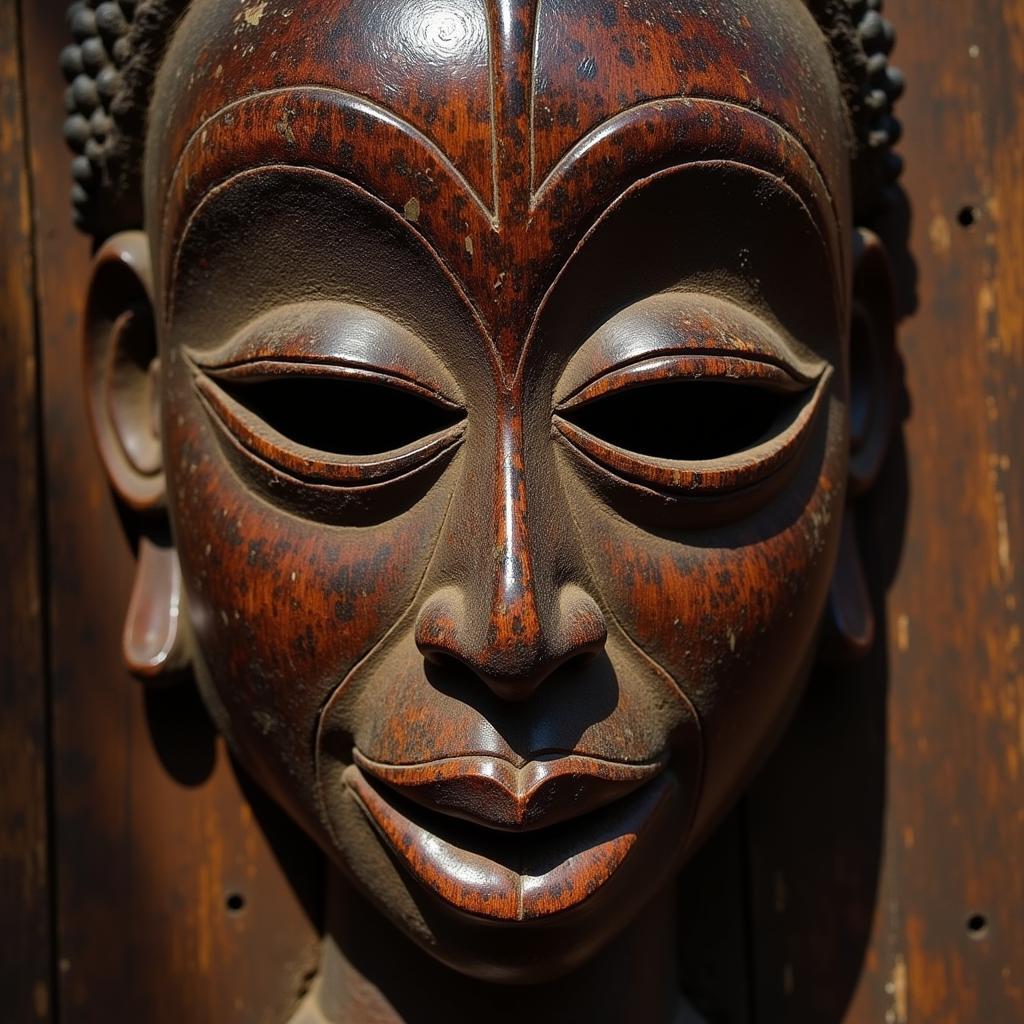 African Mask Carving