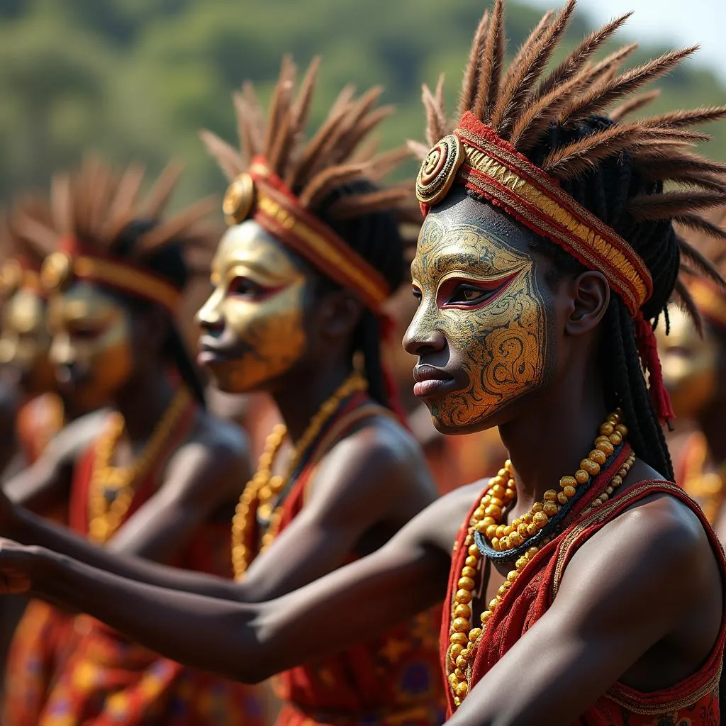 African Mask Ceremony