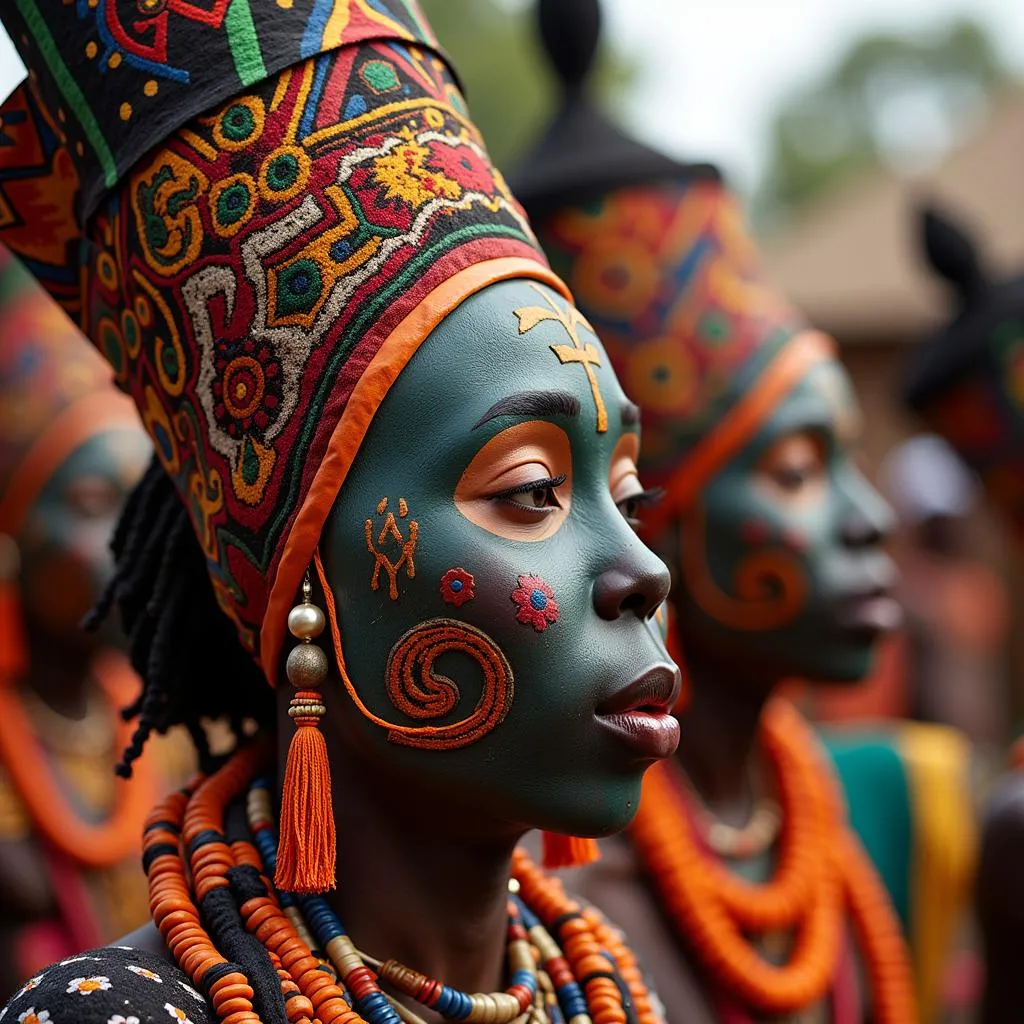 African Mask Ceremony