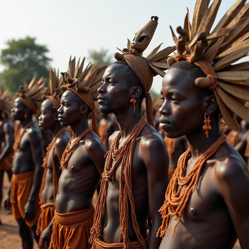 African Mask Ceremony