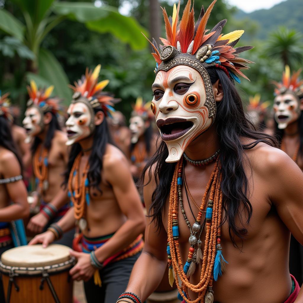 African Mask Ceremony