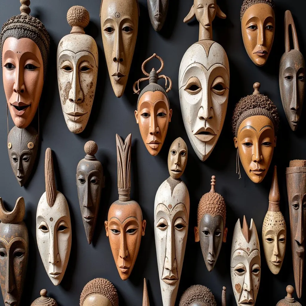 African Mask Diversity