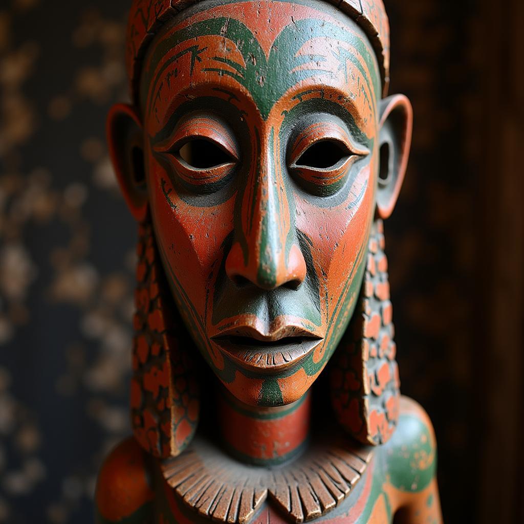 African Mask Carving