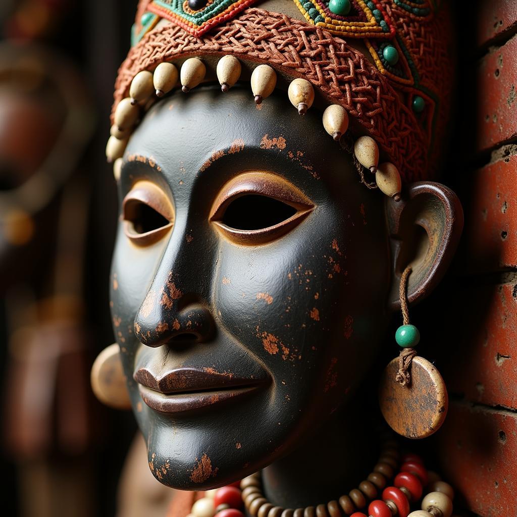 African Mask Sculpture: A testament to Tribal Art