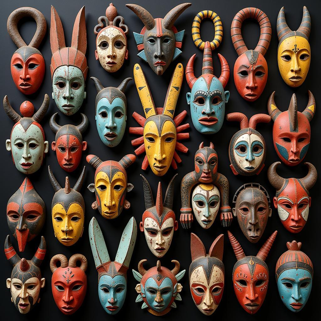 Traditional African Masks