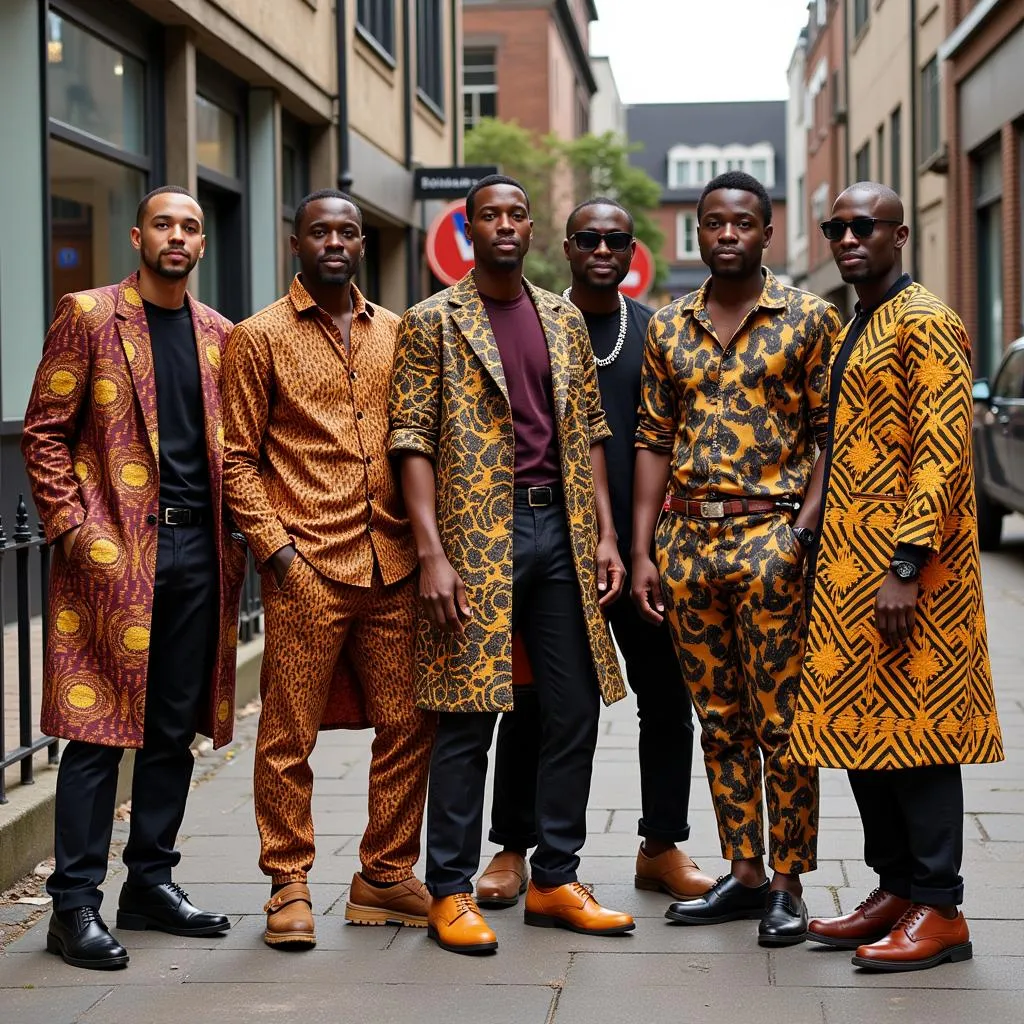 African Men's Clothing Brands Featuring Ankara Prints and Luxury Fashion