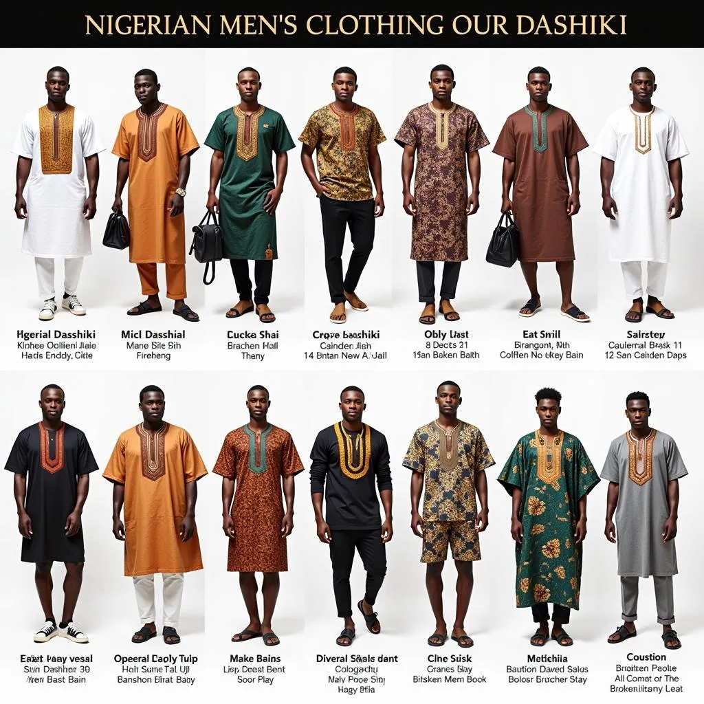 Nigerian Clothing Brands Utilizing Dashiki