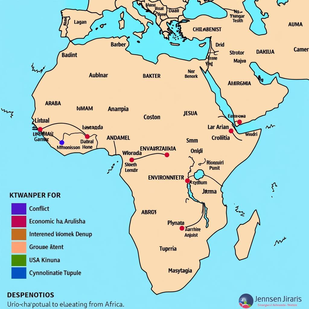 African Migration Routes in 2014