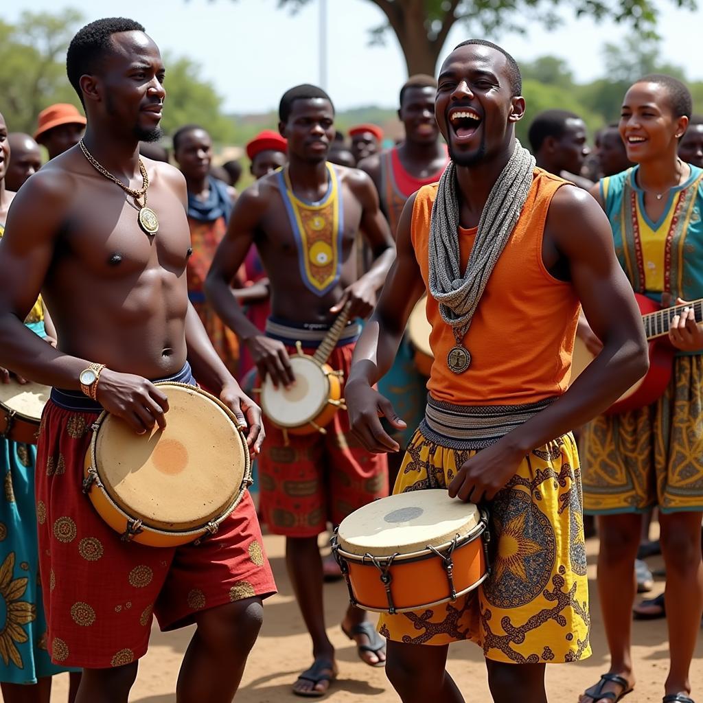 Vibrant African Music and Dance Celebration