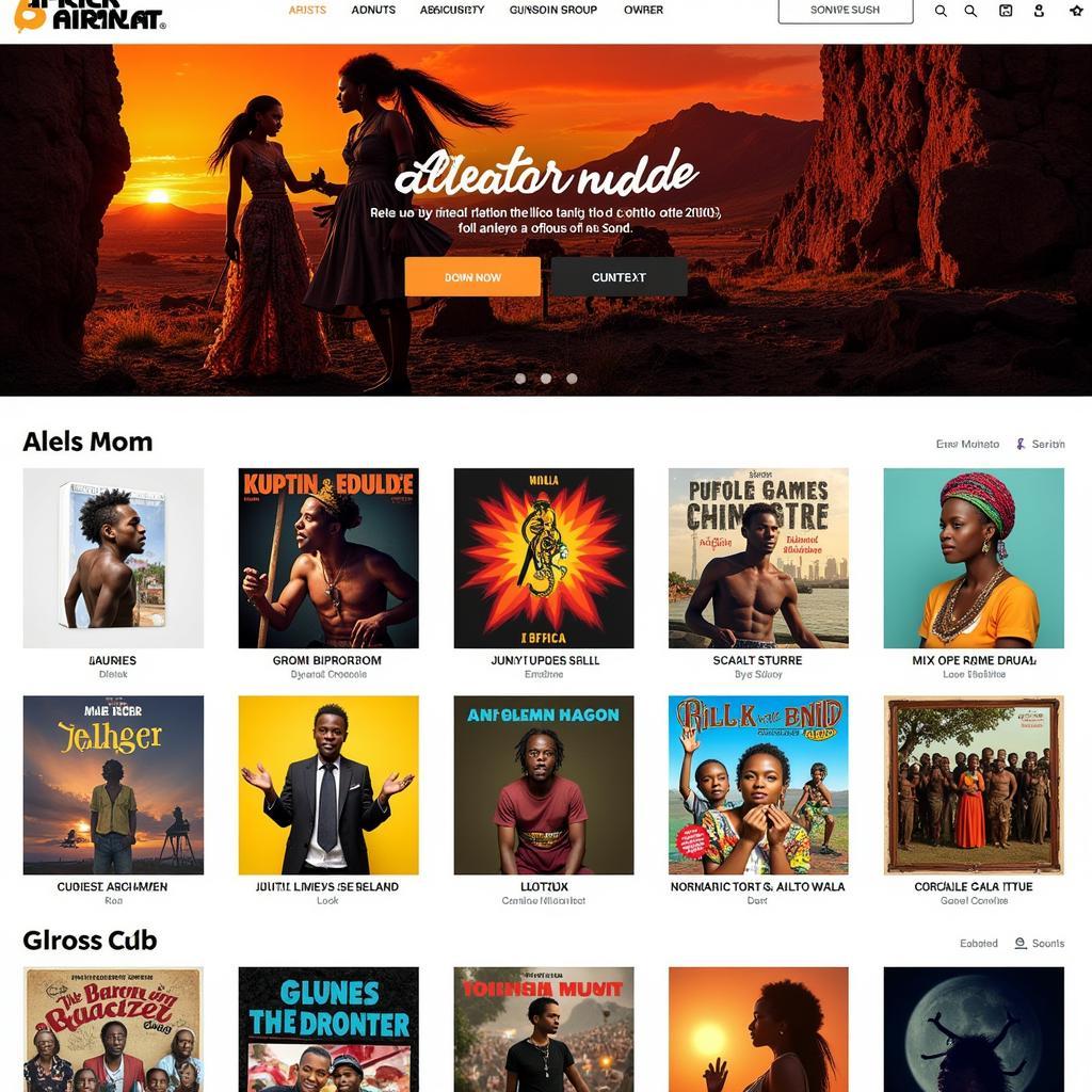 African Music Download Platform